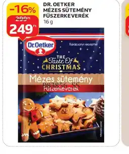 Auchan DR. OETKER MÉZES SÜTEMÉNY FŰSZERKEVERÉK ajánlat