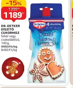 Auchan DR. OETKER DÍSZÍTŐ CUKORMÁZ ajánlat