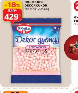Auchan DR.OETKER DEKORCUKOR ajánlat
