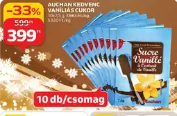 Auchan AUCHAN KEDVENC VANÍLIÁS CUKOR ajánlat