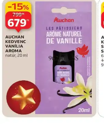 Auchan AUCHAN VANÍLIA AROMA ajánlat