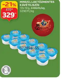 Auchan MÍNUSZ L KÁVÉTEJSZÍN ajánlat