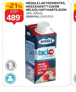 Auchan MEGGLE LAKTZMENTES HABTEJSZÍN ajánlat