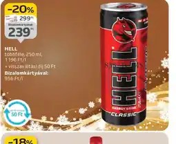 Auchan HELL energiaital ajánlat