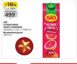 Auchan SI CITRUS FRISS VAGY LIMONÁDÉ ajánlat