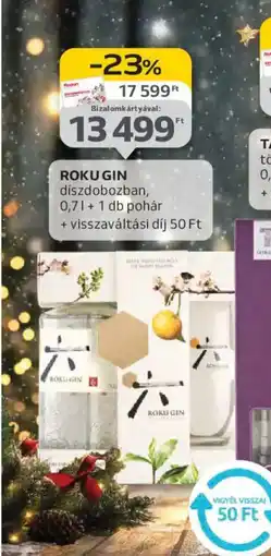 Auchan ROKU GIN ajánlat