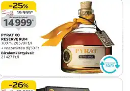 Auchan PYRAT XO RESERVE RUM ajánlat