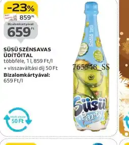Auchan SÜSÜ SZÉNSAVAS ÜDÍTŐITAL ajánlat