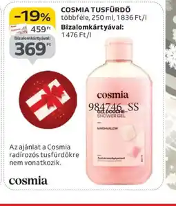 Auchan COSMIA TUSFÜRDŐ ajánlat