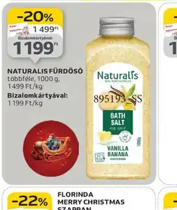 Auchan NATURALIS FÜRDŐS ajánlat