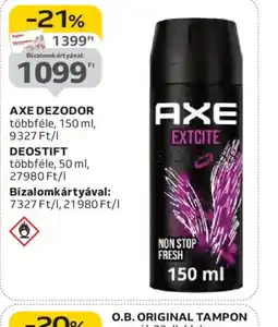 Auchan AXE DEZODOR ajánlat