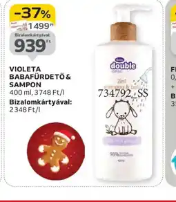 Auchan VIOLETA BABAFÜRDETŐ & SAMPON ajánlat
