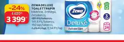 Auchan ZEWA DELUXE TOALETTPAPÍR ajánlat