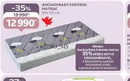 Auchan AUCHAN BABY KEDVENC MATRAC ajánlat