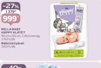 Auchan BELLA BABY HÄPPY ALÁTÉT ajánlat