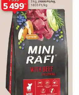 Auchan RAFI SZÁRAZ KUTYAELEDEL ajánlat