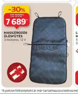 Auchan MASSZÍROZS ÜLÉSFŰTÉS ajánlat