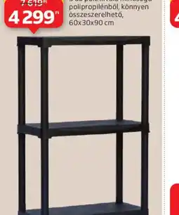 Auchan MŰANYAG POLC ajánlat