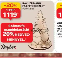 Auchan RAYHER MAN FAÉPÍTŐKÉSZLET ajánlat