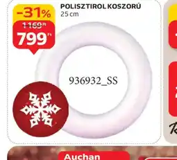 Auchan POLISZTIROL KOSZORÚ ajánlat