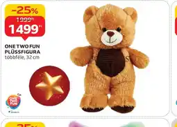 Auchan ONE TWO FUN PLÜSSFIGURA ajánlat