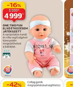 Auchan ONE TWO FUN ELSŐÉTKEZÉSEM JÁTÉKSZETT ajánlat