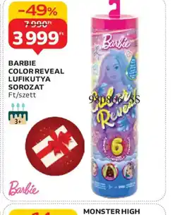 Auchan BARBIE COLOR REVEAL LUFIKUTYA ajánlat