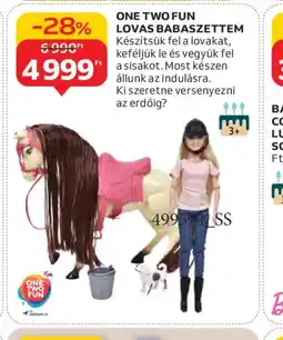Auchan ONE TWO FUN LOVAS BABASZETTEM ajánlat