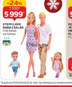 Auchan STEFFI LOVE BABA CSALÁD ajánlat