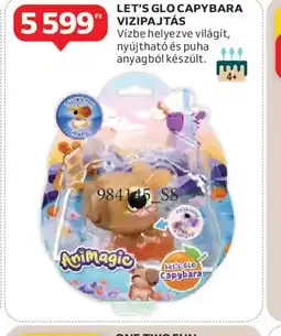 Auchan LET'S GLO CAPYBARA VIZIPAJTÁS ajánlat