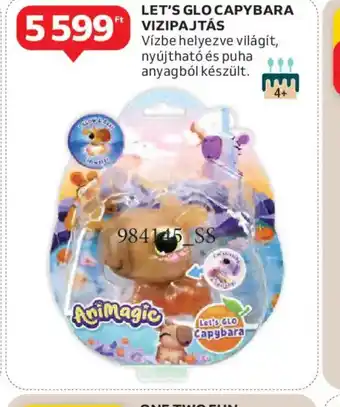 Auchan LET'S GLO CAPYBARA VIZIPAJTÁS ajánlat