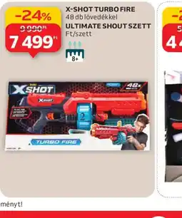 Auchan X-SHOT TURBO FIRE SZETT ajánlat