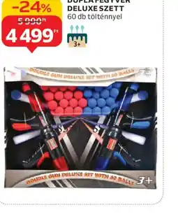 Auchan DUPLA FEGYVER DELUXE SZETT ajánlat