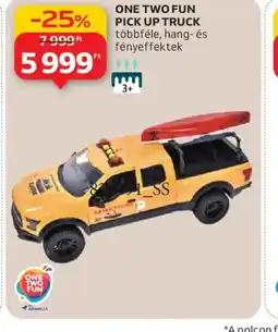 Auchan ONE TWO FUN PICK UP TRUCK ajánlat