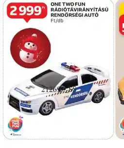 Auchan ONE TWO FUN RENDŐRSÉGI AUT ajánlat