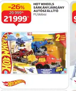 Auchan HOT WHEELS SÁRKÁNYJÁRGÁNY AUTSZÁLLÍT ajánlat