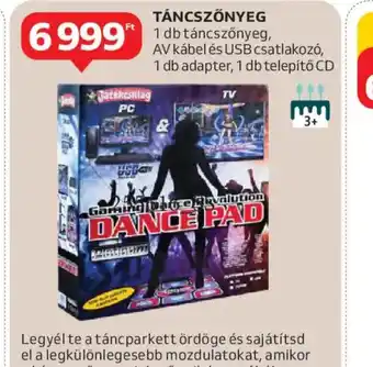 Auchan TÁNCSZŐNYEG ajánlat
