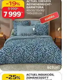 Auchan ACTUEL 3 RÉSZES ÁGYNEMŰHUZAT-GARNITÚRA ajánlat