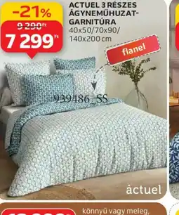 Auchan ACTUEL ÁGYNEMŰHUZAT-GARNITÚRA ajánlat
