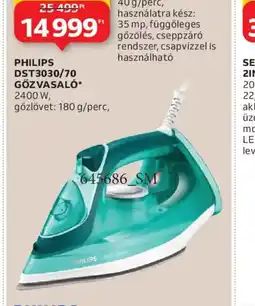 Auchan PHILIPS DST3030/70 GŐZVASAL ajánlat