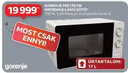 Auchan Gorenje MO17E1W Mikrohullámú Sütő ajánlat