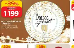 Auchan BOLDOG ÚJ ÉVET! TÁNYÉR ajánlat