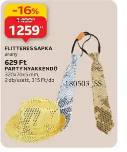 Auchan FLITTERES SAPKA ajánlat