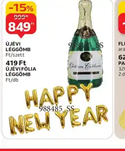 Auchan ÚJÉVI LÉGGÖMB SZETT ajánlat