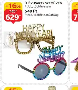 Auchan ÚJÉVI PARTY SZEMÜVEG ajánlat