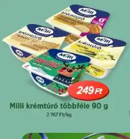 Real Milli krémtúr ajánlat