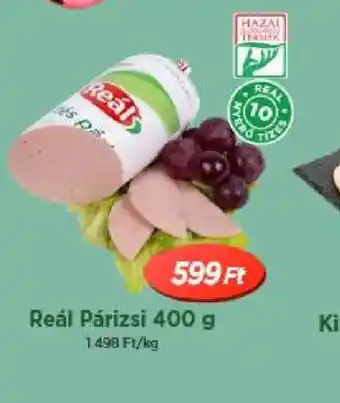 Real Reál Párizsi ajánlat