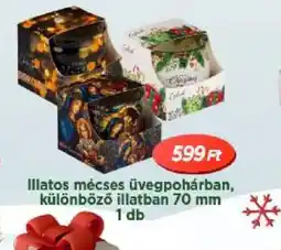 Real Illatos mécses üvegpohárban ajánlat