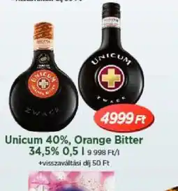 Real Unicum likőr ajánlat