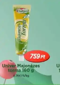 Real Univer Majonézes torma ajánlat